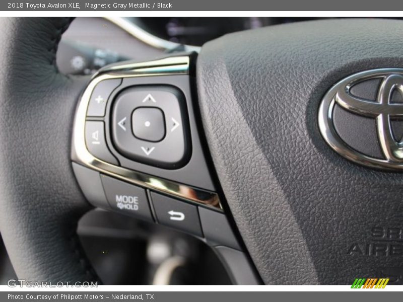 Magnetic Gray Metallic / Black 2018 Toyota Avalon XLE