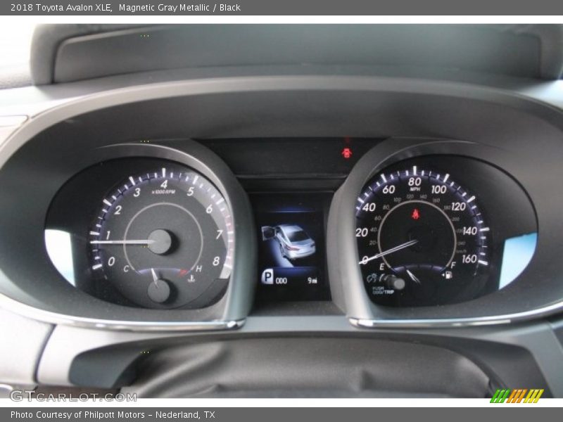 Magnetic Gray Metallic / Black 2018 Toyota Avalon XLE