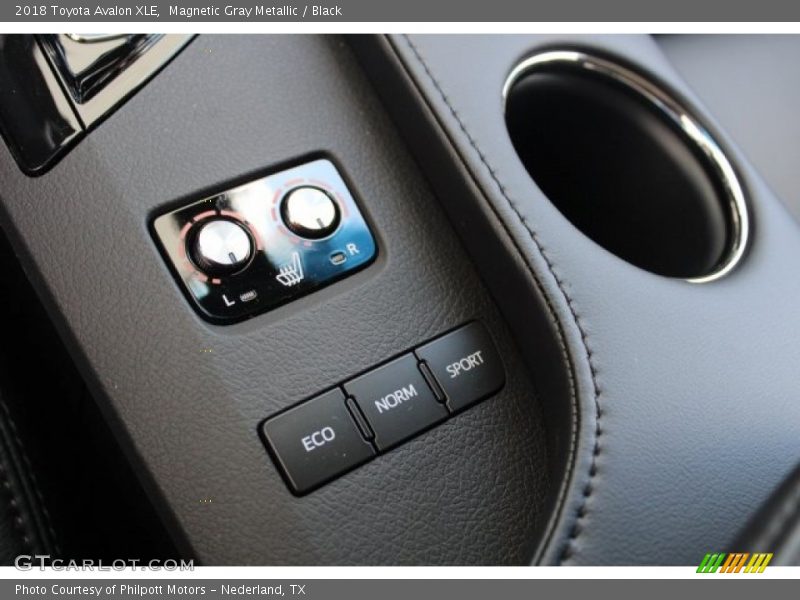 Magnetic Gray Metallic / Black 2018 Toyota Avalon XLE