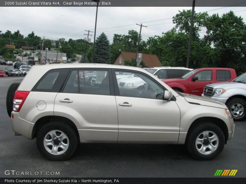 Clear Beige Metallic / Black 2006 Suzuki Grand Vitara 4x4