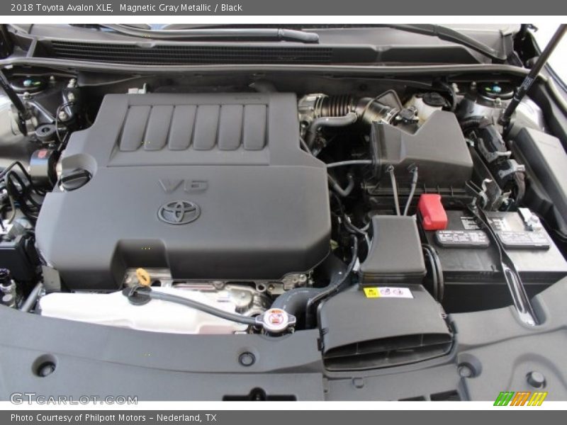 Magnetic Gray Metallic / Black 2018 Toyota Avalon XLE