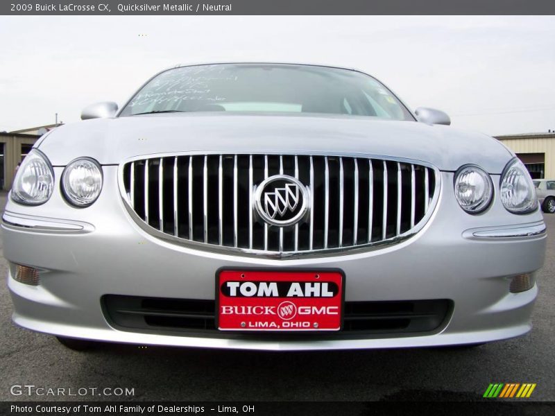 Quicksilver Metallic / Neutral 2009 Buick LaCrosse CX