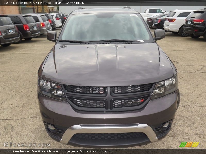 Bruiser Grey / Black 2017 Dodge Journey Crossroad