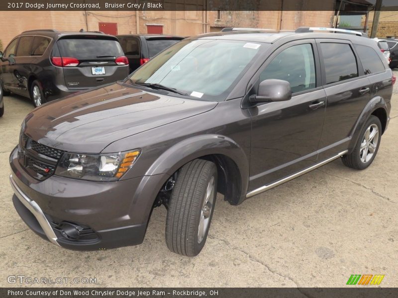 Bruiser Grey / Black 2017 Dodge Journey Crossroad