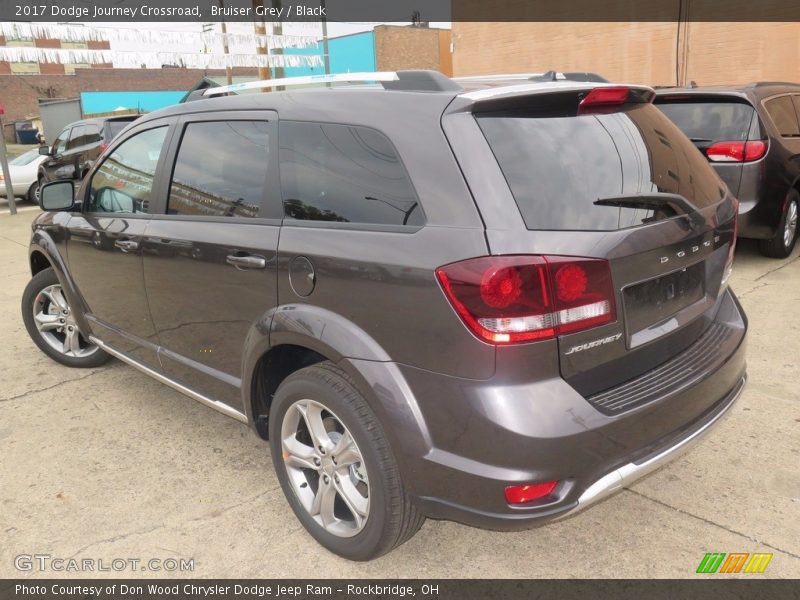 Bruiser Grey / Black 2017 Dodge Journey Crossroad