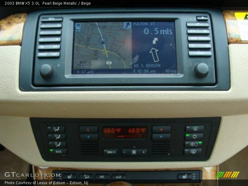 Pearl Beige Metallic / Beige 2003 BMW X5 3.0i
