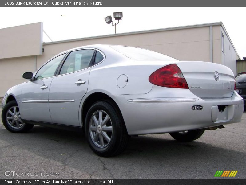 Quicksilver Metallic / Neutral 2009 Buick LaCrosse CX