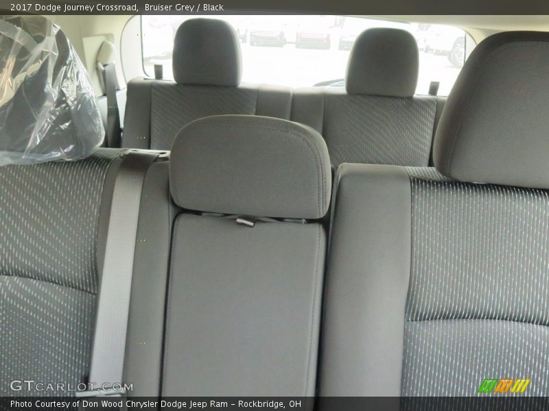 Bruiser Grey / Black 2017 Dodge Journey Crossroad