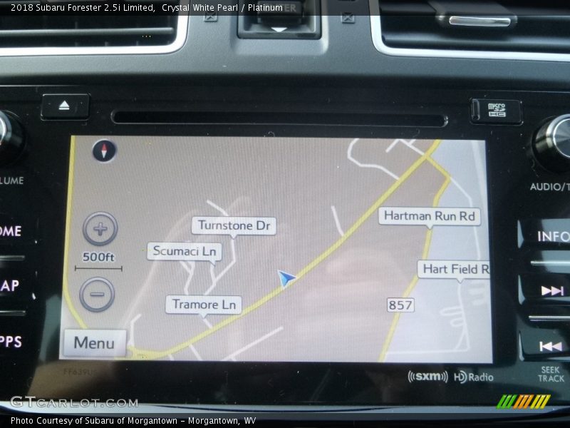 Crystal White Pearl / Platinum 2018 Subaru Forester 2.5i Limited