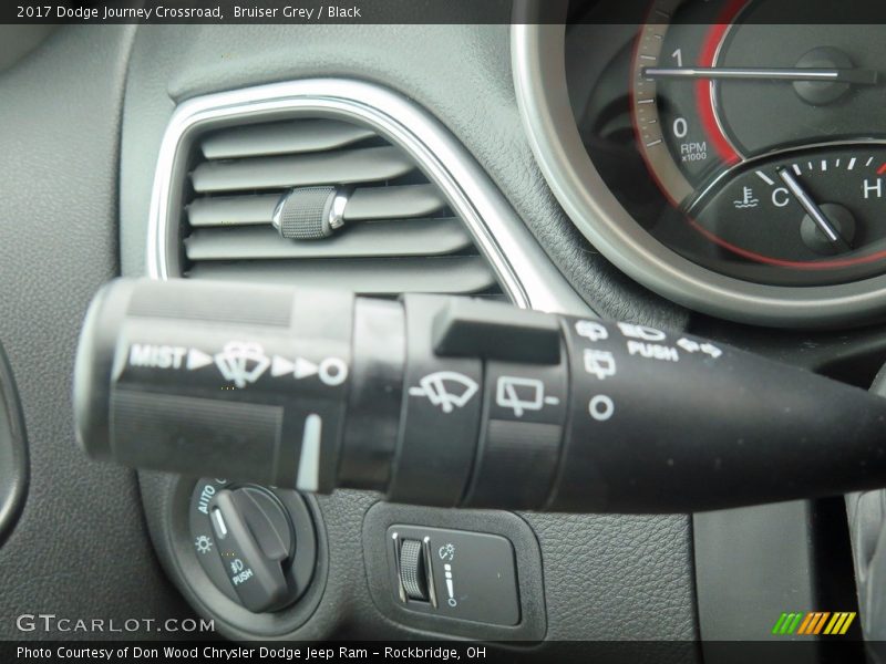 Bruiser Grey / Black 2017 Dodge Journey Crossroad