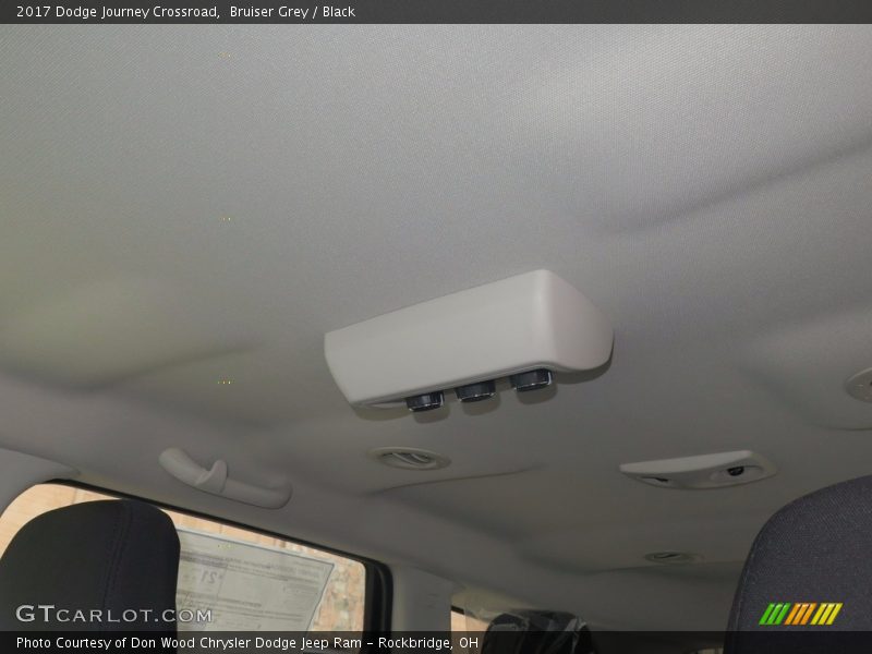 Bruiser Grey / Black 2017 Dodge Journey Crossroad