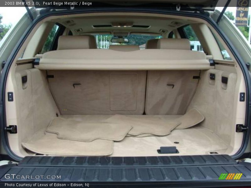 Pearl Beige Metallic / Beige 2003 BMW X5 3.0i
