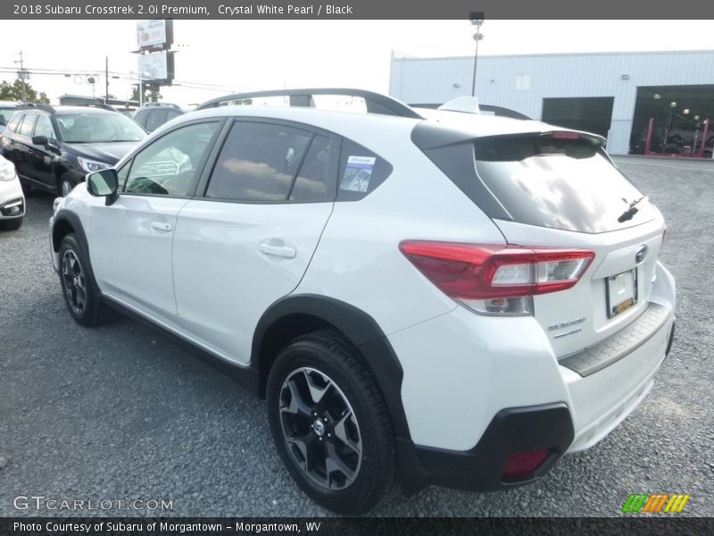 Crystal White Pearl / Black 2018 Subaru Crosstrek 2.0i Premium