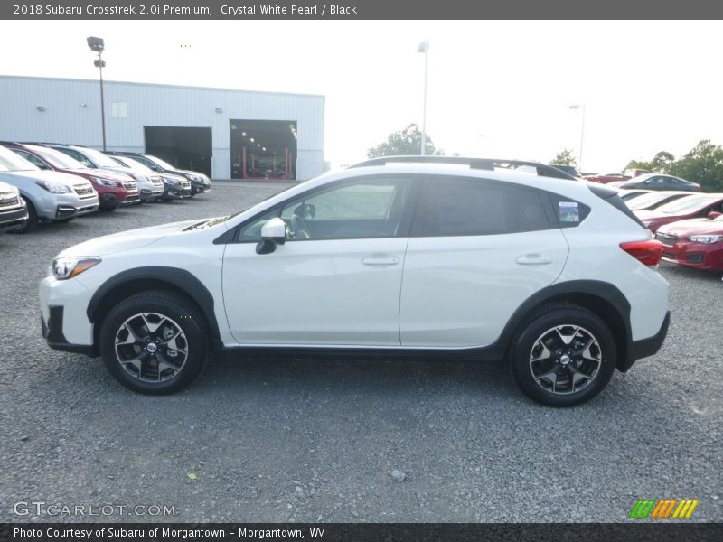Crystal White Pearl / Black 2018 Subaru Crosstrek 2.0i Premium