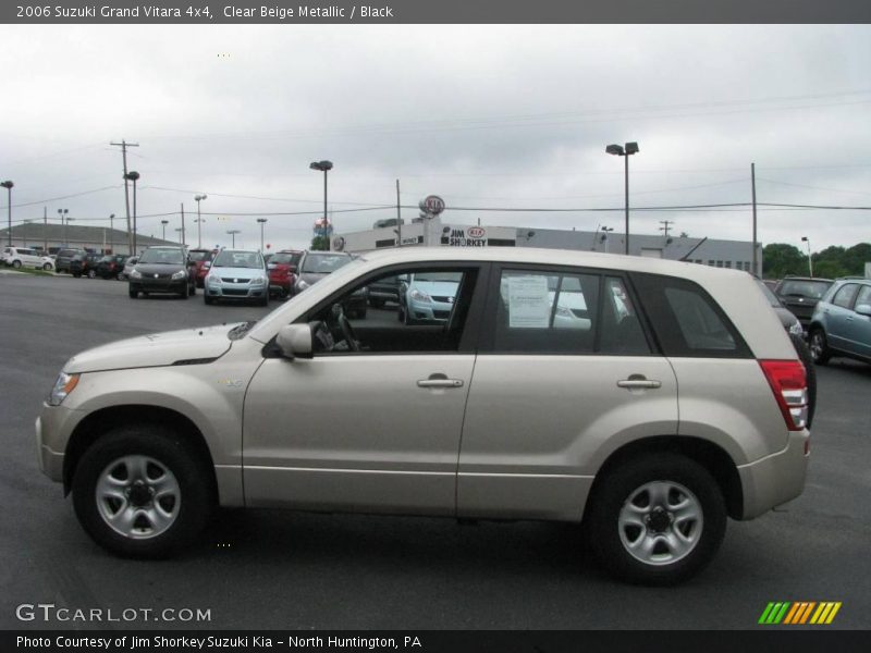 Clear Beige Metallic / Black 2006 Suzuki Grand Vitara 4x4