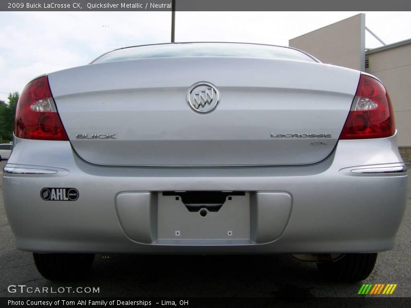 Quicksilver Metallic / Neutral 2009 Buick LaCrosse CX