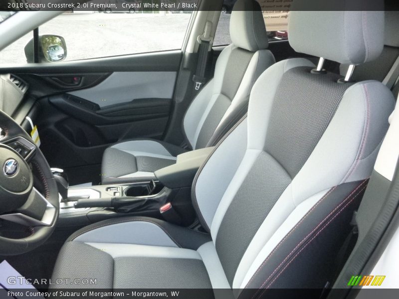 Crystal White Pearl / Black 2018 Subaru Crosstrek 2.0i Premium