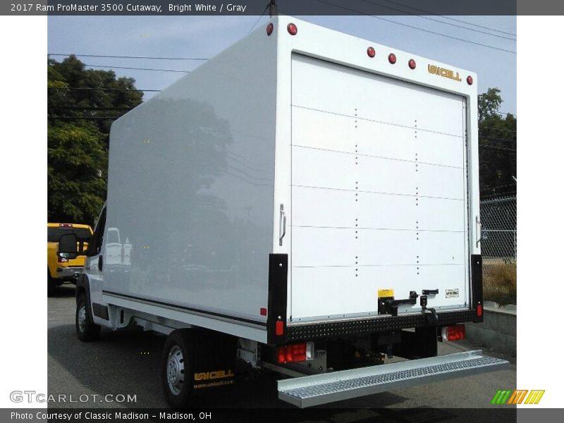 Bright White / Gray 2017 Ram ProMaster 3500 Cutaway