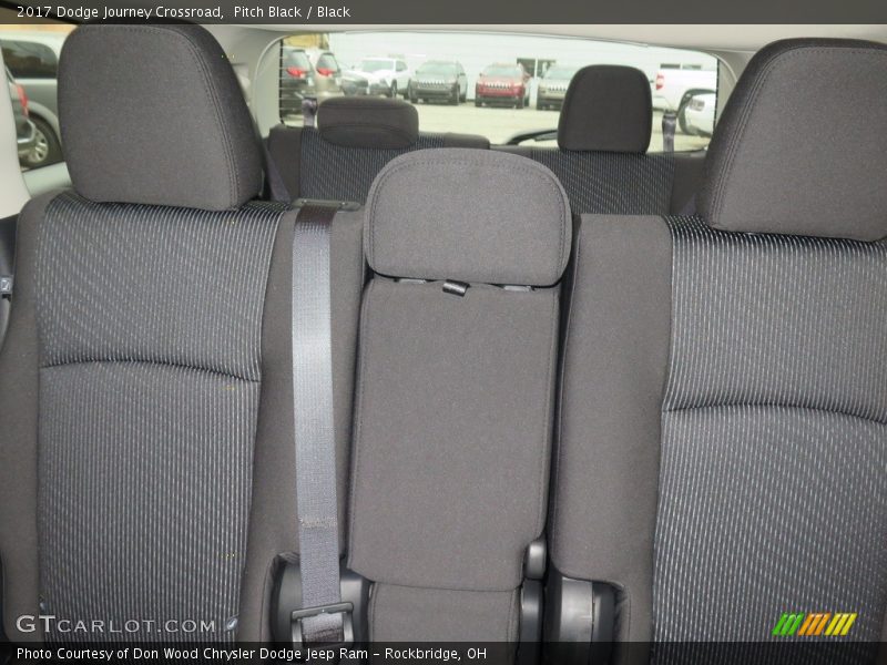 Pitch Black / Black 2017 Dodge Journey Crossroad