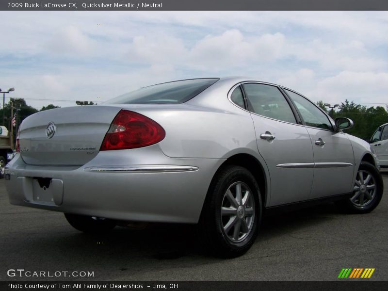Quicksilver Metallic / Neutral 2009 Buick LaCrosse CX