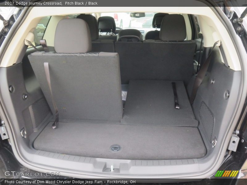 Pitch Black / Black 2017 Dodge Journey Crossroad