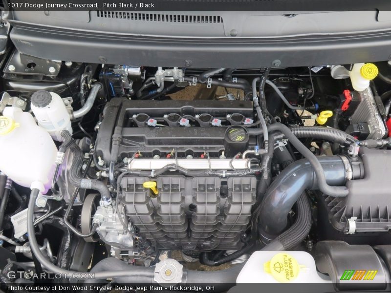 Pitch Black / Black 2017 Dodge Journey Crossroad