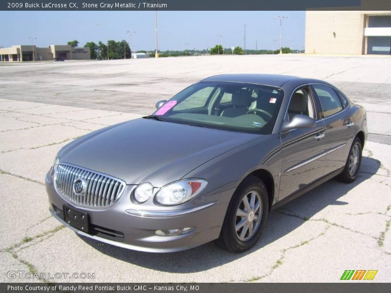 Stone Gray Metallic / Titanium 2009 Buick LaCrosse CX