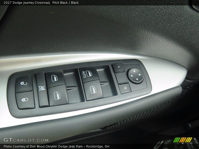 Pitch Black / Black 2017 Dodge Journey Crossroad