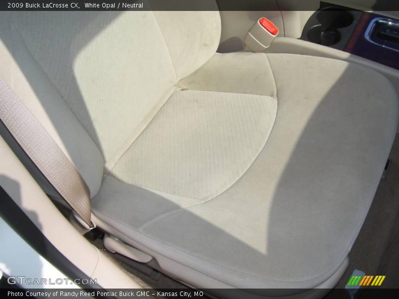 White Opal / Neutral 2009 Buick LaCrosse CX