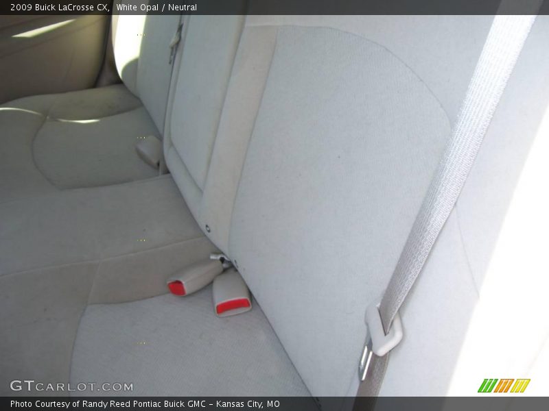 White Opal / Neutral 2009 Buick LaCrosse CX