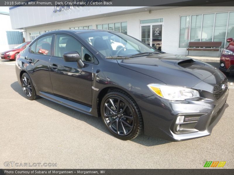 Dark Gray Metallic / Carbon Black 2018 Subaru WRX Premium