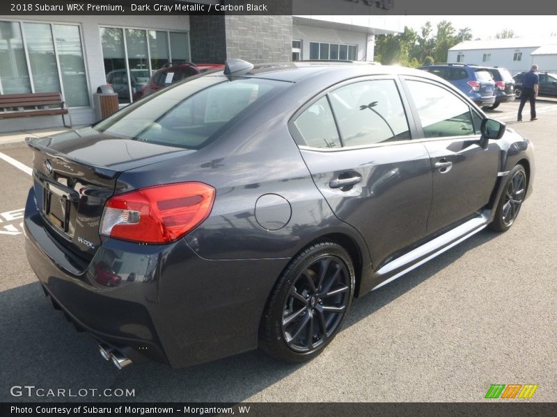 Dark Gray Metallic / Carbon Black 2018 Subaru WRX Premium