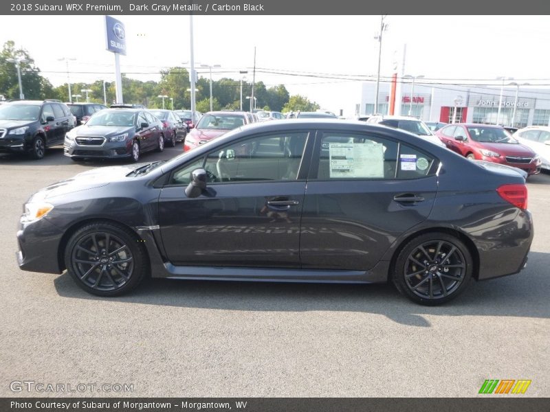 Dark Gray Metallic / Carbon Black 2018 Subaru WRX Premium