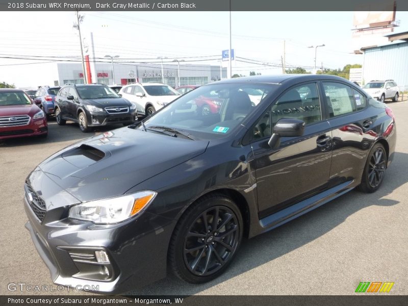 Dark Gray Metallic / Carbon Black 2018 Subaru WRX Premium