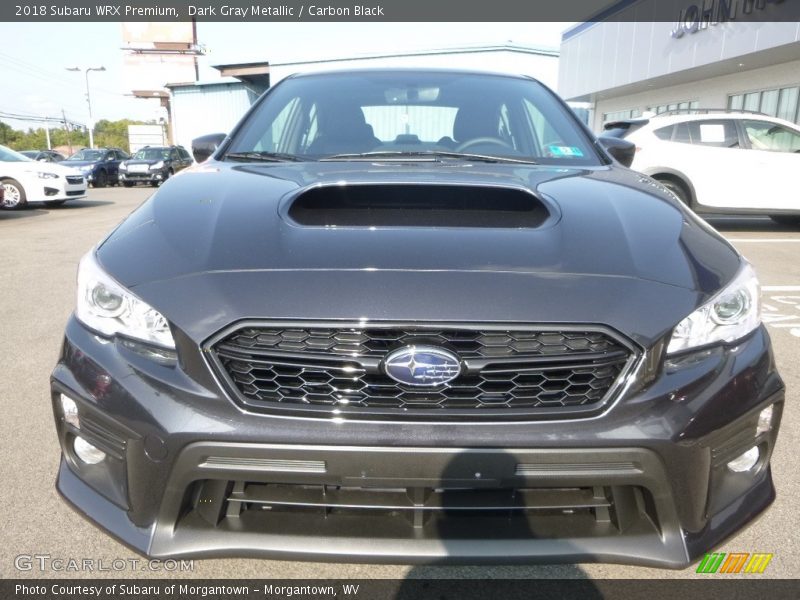 Dark Gray Metallic / Carbon Black 2018 Subaru WRX Premium