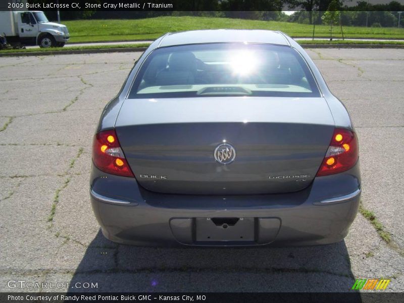 Stone Gray Metallic / Titanium 2009 Buick LaCrosse CX