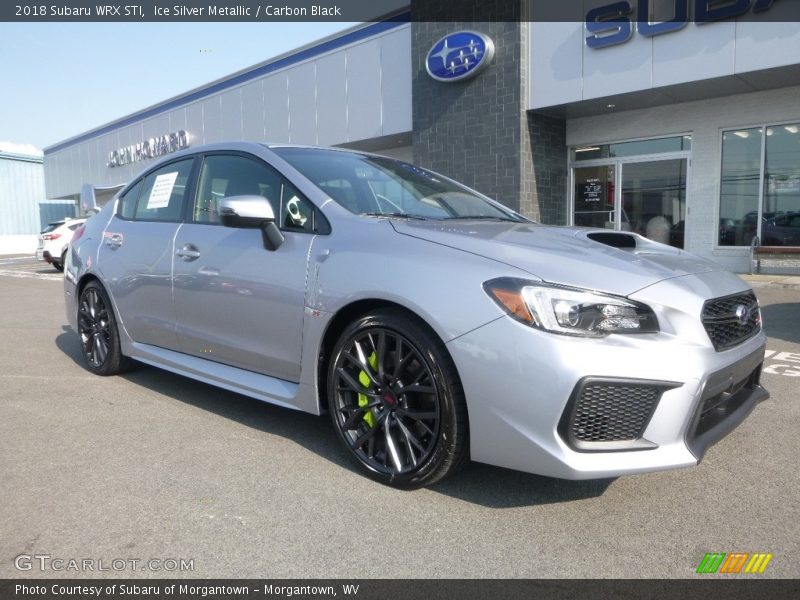 Ice Silver Metallic / Carbon Black 2018 Subaru WRX STI