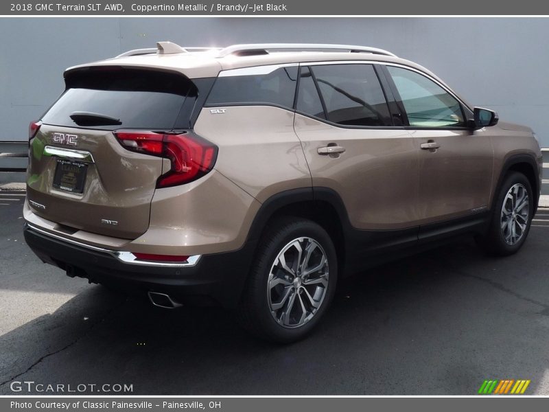 Coppertino Metallic / Brandy/­Jet Black 2018 GMC Terrain SLT AWD