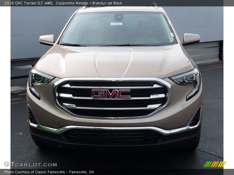 Coppertino Metallic / Brandy/­Jet Black 2018 GMC Terrain SLT AWD