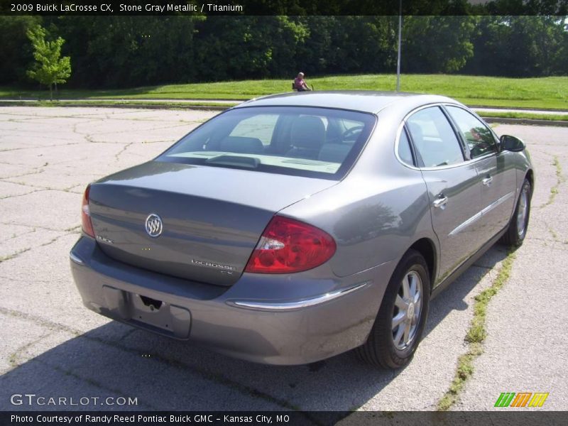 Stone Gray Metallic / Titanium 2009 Buick LaCrosse CX