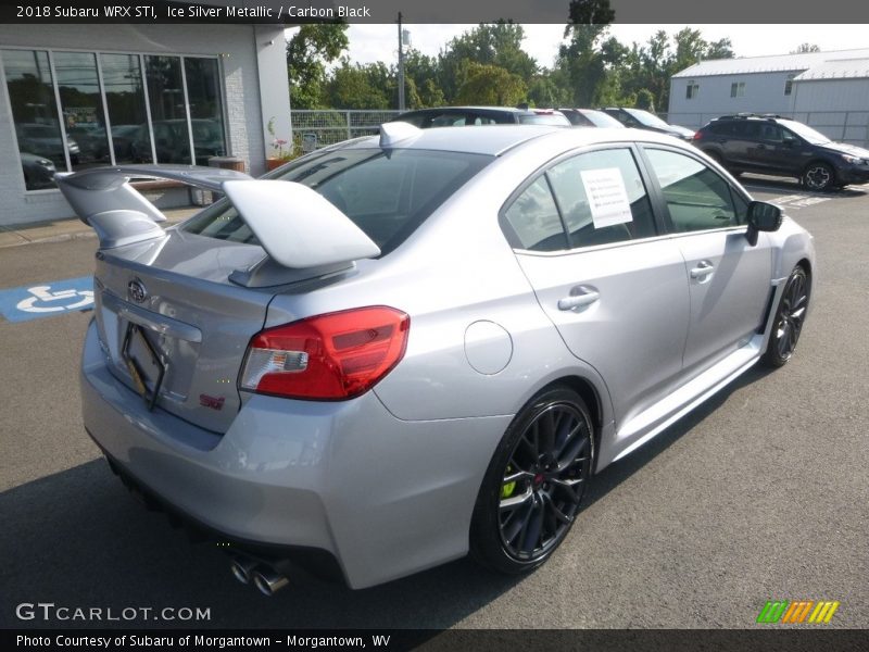 Ice Silver Metallic / Carbon Black 2018 Subaru WRX STI