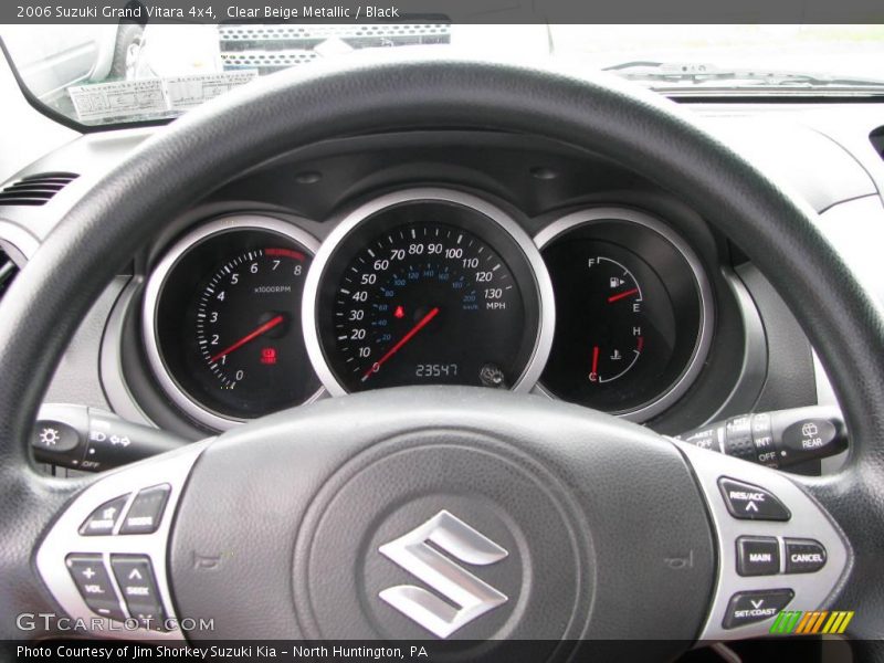 Clear Beige Metallic / Black 2006 Suzuki Grand Vitara 4x4