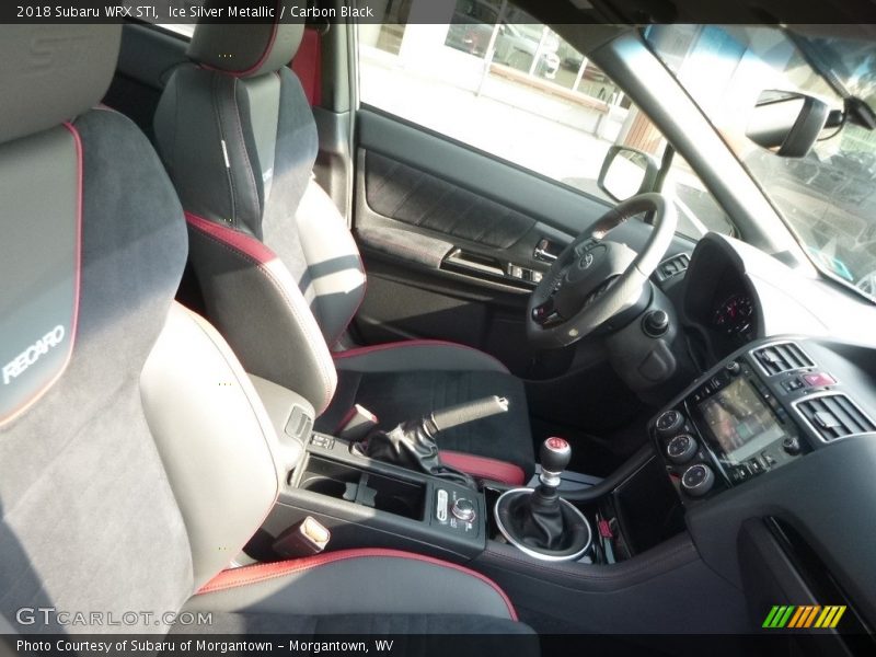 Ice Silver Metallic / Carbon Black 2018 Subaru WRX STI