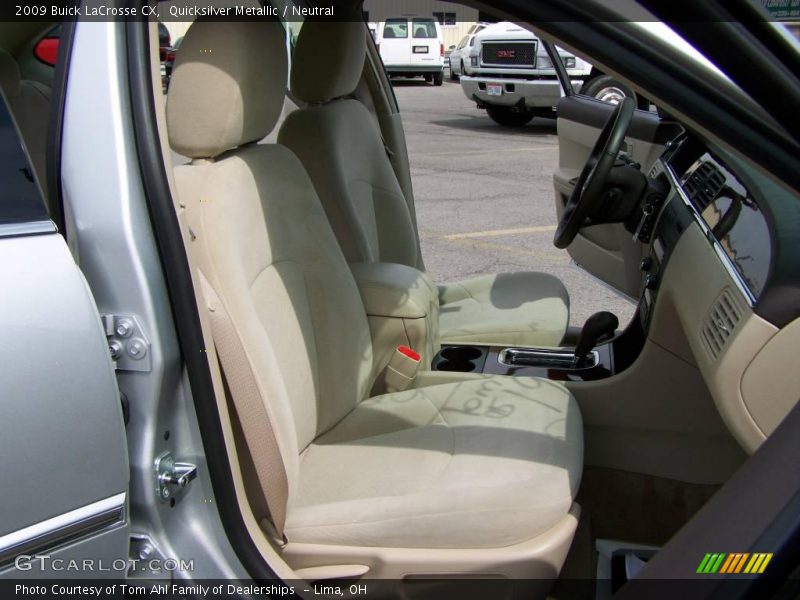 Quicksilver Metallic / Neutral 2009 Buick LaCrosse CX