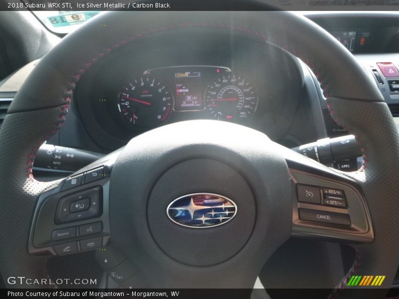 Ice Silver Metallic / Carbon Black 2018 Subaru WRX STI
