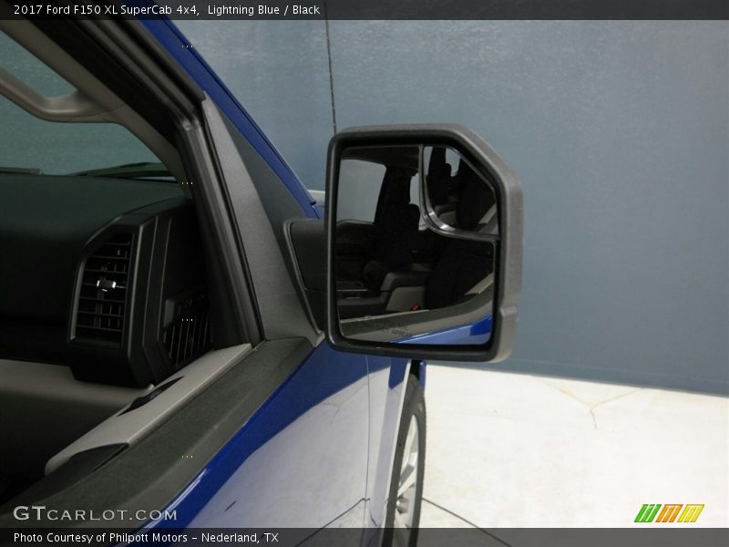 Lightning Blue / Black 2017 Ford F150 XL SuperCab 4x4
