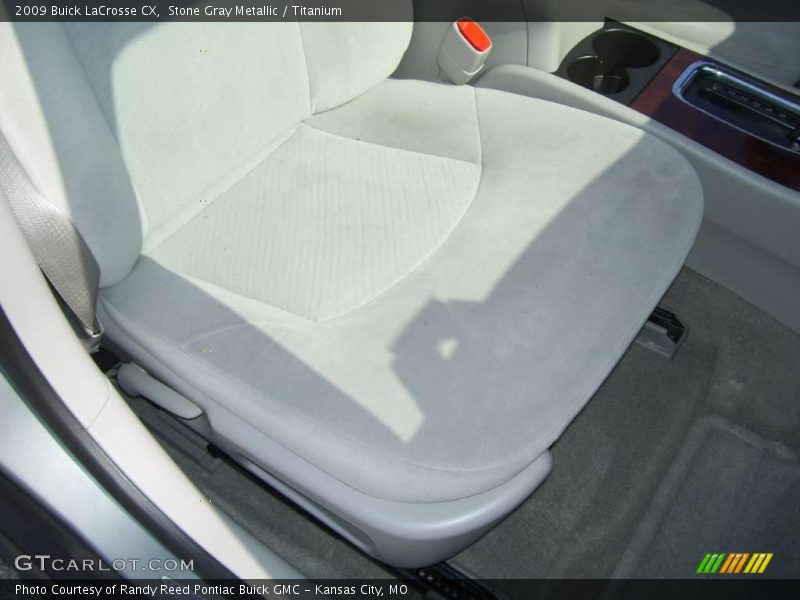 Stone Gray Metallic / Titanium 2009 Buick LaCrosse CX