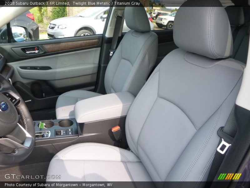 Front Seat of 2018 Outback 3.6R Limited