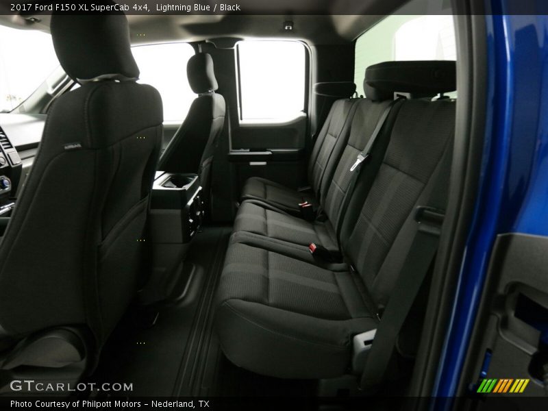 Lightning Blue / Black 2017 Ford F150 XL SuperCab 4x4