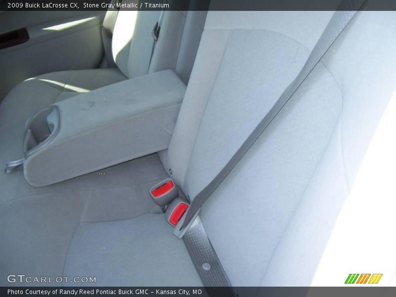 Stone Gray Metallic / Titanium 2009 Buick LaCrosse CX